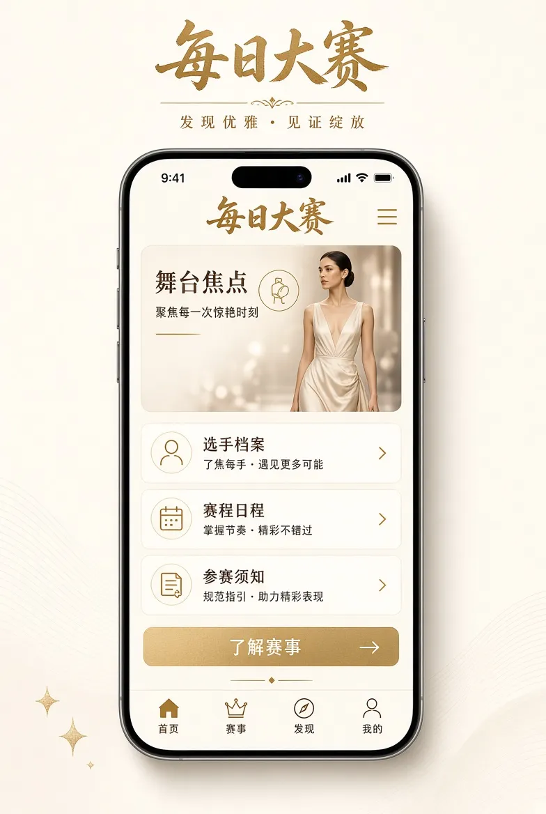 每日大赛移动端赛事资讯浏览主题